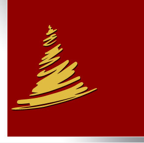 Stylized christmas tree design in Photoshop CS