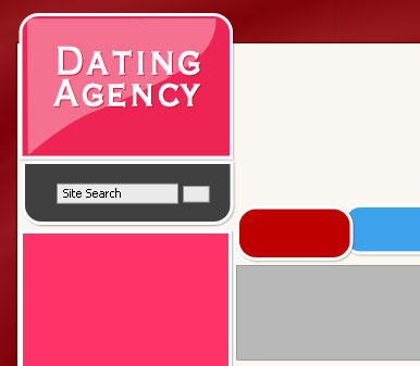 Dating Agency Weblayout in Photoshop CS