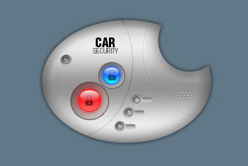 Create Futuristic Car Security Design in Photoshop CS