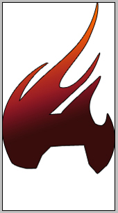 design fire logo in adobe photoshop cs