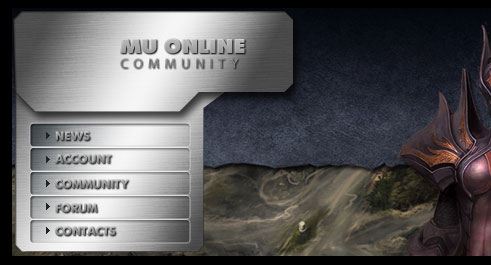 Create Mu Online Game Web header in Photoshop CS
