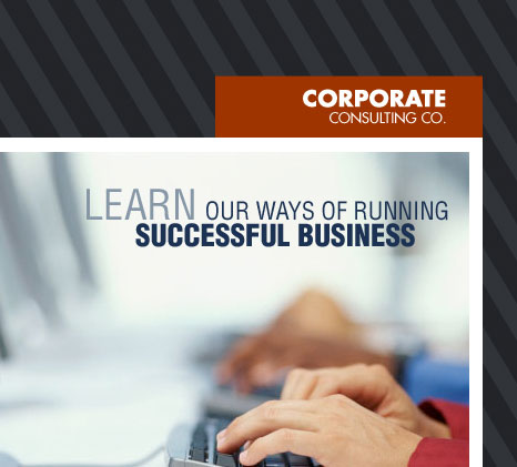 Create Corporate Consulting Company Web Layout in Photoshop CS