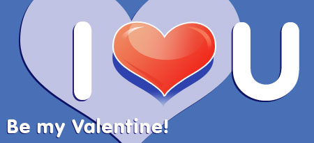 Create Valentine's greeting illustration in Photoshop CS