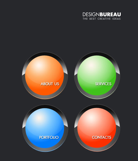 Create Design Bureau Weblayout in Photoshop CS