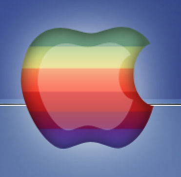 Create Apple MacWorld Desktop Wallpaper in Photoshop CS