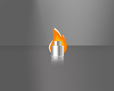 Create Zippo Lighter Wallpaper in Photoshop CS