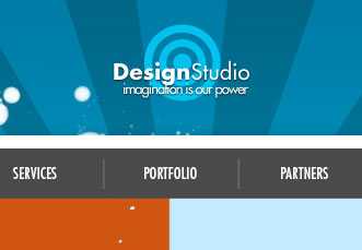 Create Graphic Design Studio Web Layout in Photoshop CS