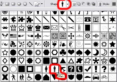  Create web site menu with icons in Photoshop CS