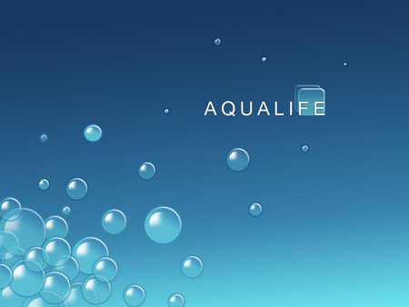 Create Aqua lifestyle wallpaper in Photoshop CS3