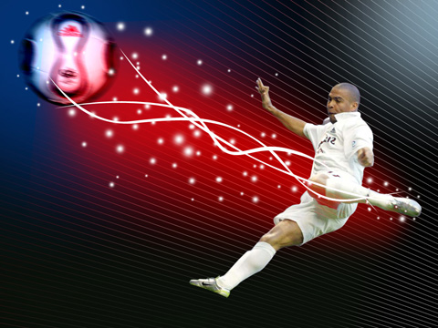 Create Ronaldinho Soccer Effects in Photoshop CS3