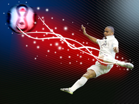 Create Ronaldinho Soccer Effects in Photoshop CS3