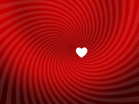 Create background of heartshape forms for Valentine's Day in Photoshop CS3