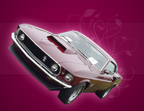 Create My Classic Mustang Wallpaper in Photoshop CS3