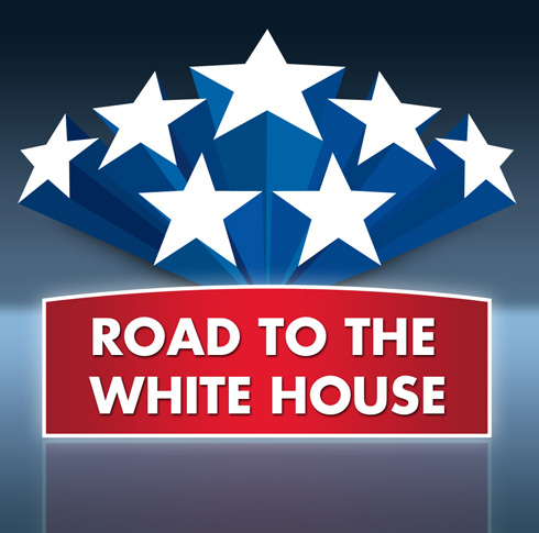 Create Road to the White House flyer in Photoshop CS3