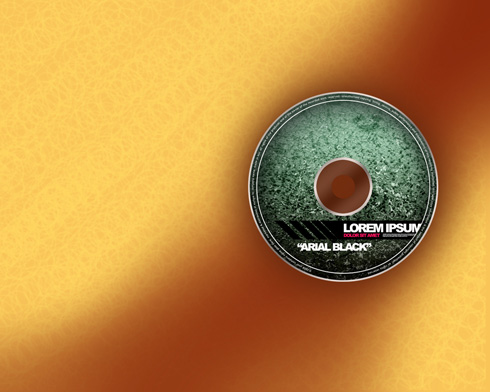 Creating colorful and fantastic looking CD from scratch in Photoshop CS3