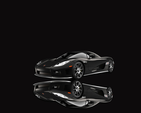 Create Urban Koenigsegg CCX wallpaper in Photoshop CS3