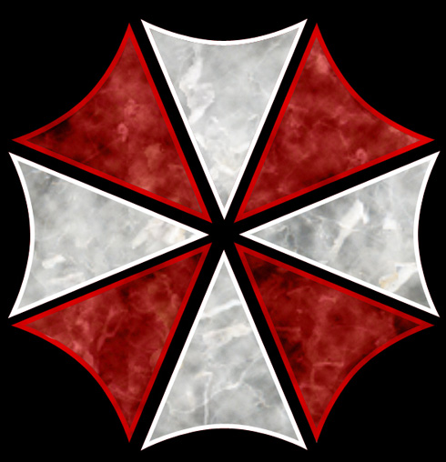 Create Umbrella Corporation logo in Photoshop CS3