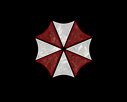 Create Umbrella Corporation logo in Photoshop CS3