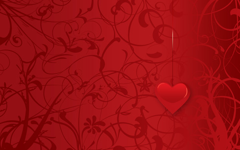 Learn how to design a romantic calendar in Valentine's Day spirit in Photoshop CS4