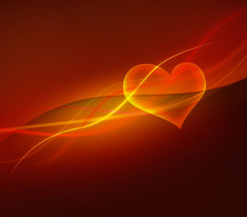 Make your  own Valentine's Day card in Photoshop CS4