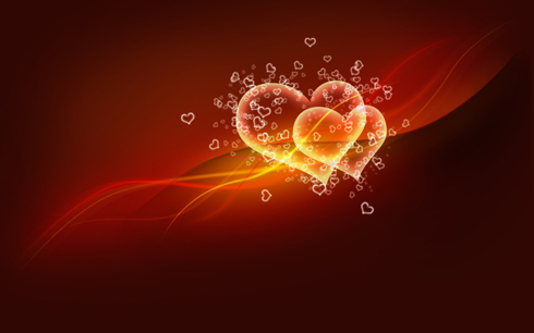 Make your own  Valentine's Day card in Photoshop CS4