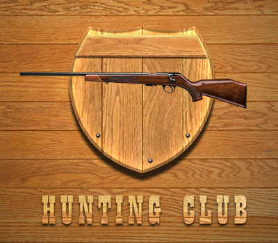 Create Hunting Club wallpaper in Photoshop CS4