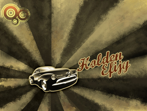 Make a Grunge Style Holden Efijy Wallpaper in Adobe Photoshop CS4