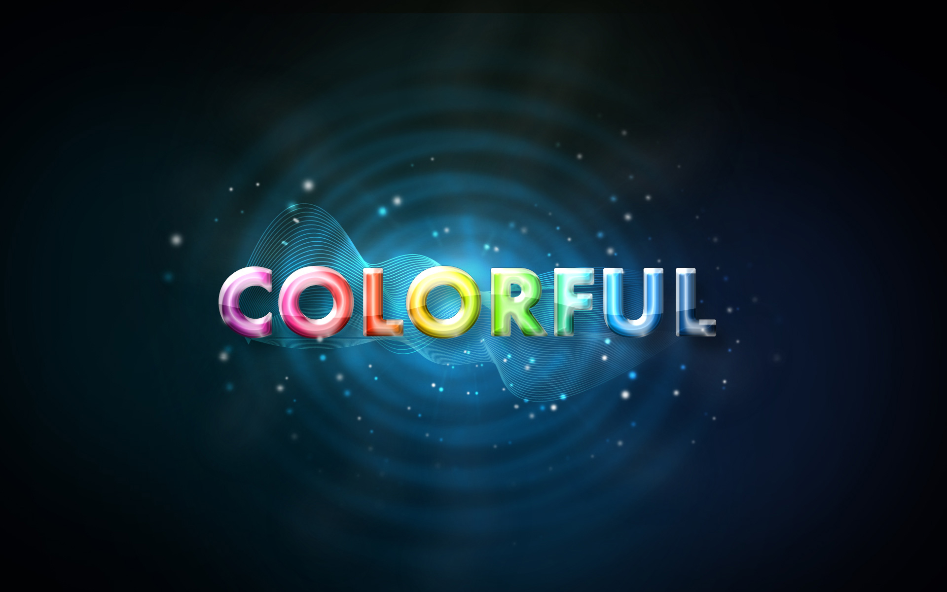 Freebie Release: Colorful Glow Text Effect – Free PSD