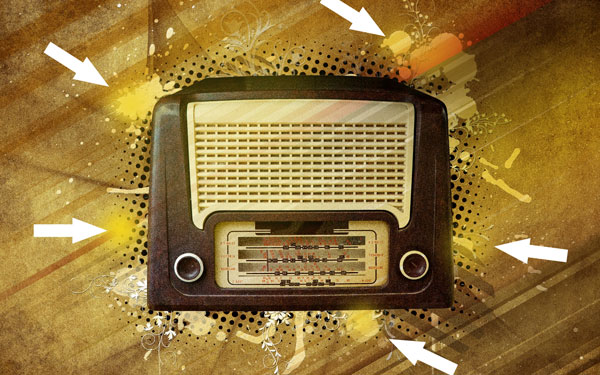 Create a Vintage Radio Poster in Photoshop CS4