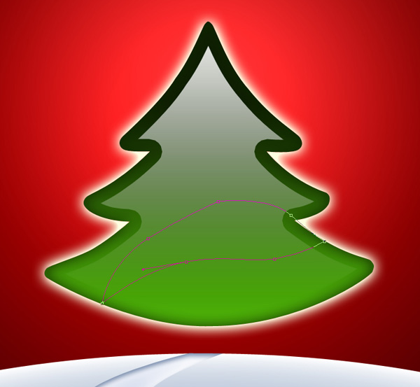 Design beautiful Christmas wallpaper or even an e-card in Adobe Photoshop CS4