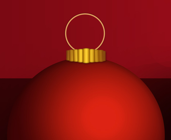 Design Christmas card with tree balls in Photoshop CS4