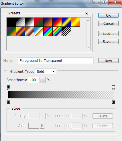 How to create abstract colorful rainbow background in Adobe Photoshop CS4