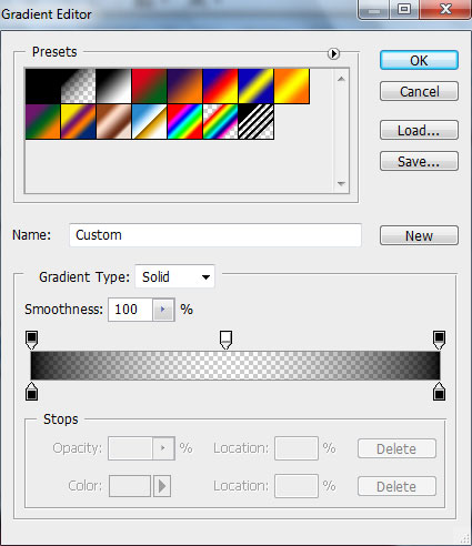 How to create abstract colorful rainbow background in Adobe Photoshop CS4