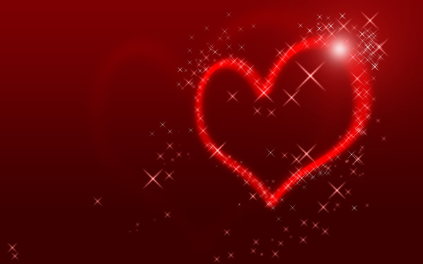 Create an abstract Valentine background with hearts in Adobe Photoshop CS4