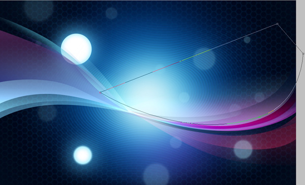 How to create abstract colorful background with bokeh effect in Photoshop CS4