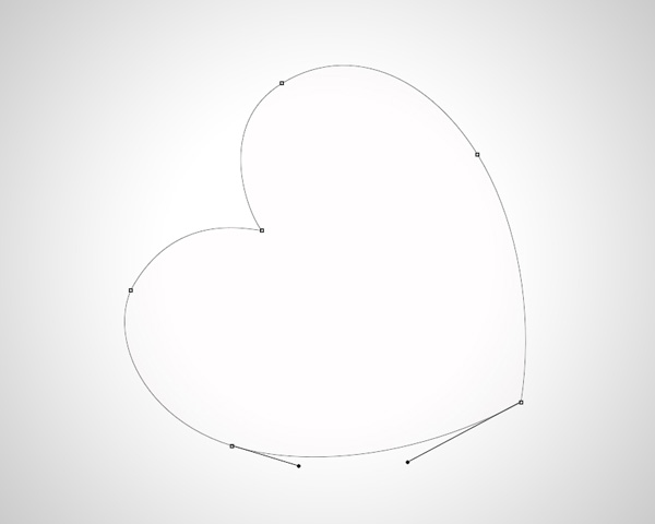How to create abstract Valentine's Day illustration with hearts in Photoshop CS5