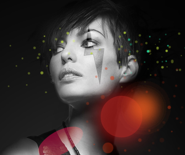 How to create nice abstract artwork via custom shapes and brushes in Photoshop CS5