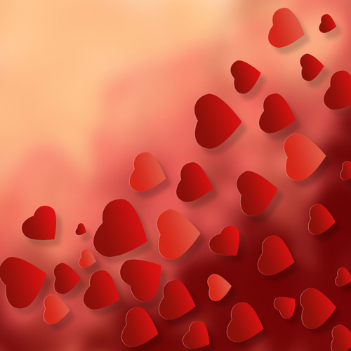 How to Create Amazing Valentine's Day Background with Abstract Hearts in Adobe Photoshop CS6
