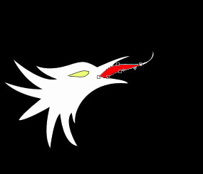 Draw the Bird Phoenix in Photoshop CS