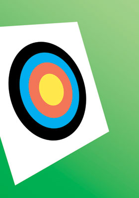Draw a nice target in Photoshop CS