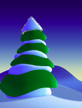 Drawing Christmas Trees in Photoshop CS