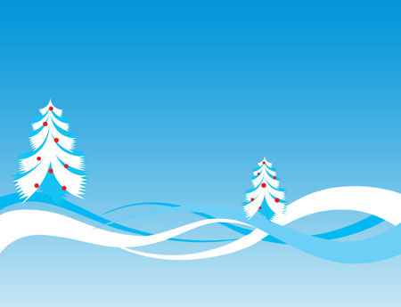 Abstract Snowflake Background in Photoshop CS