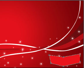 Abstract Christmas Wallpaper in Photoshop CS