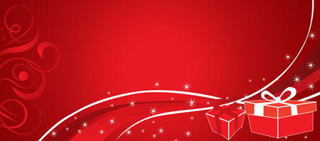 Abstract Christmas Wallpaper in Photoshop CS