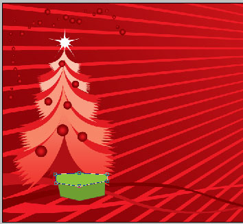 Christmas tree design in Photoshop CS