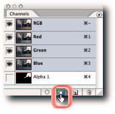 Palettes Channels Photoshop CS2