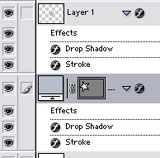 Copying Layer Styles in Photoshop 3