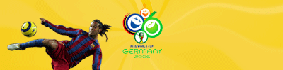 Add a World Cup Germany 2006 nice logo - Ronaldinho