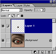 Layers palette with paint method