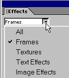 effects menu